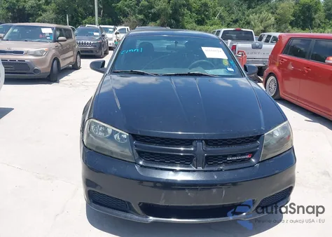 2013 Dodge Avenger Se V6 from USA, damaged, VIN 1C3CDZAG6DN748220